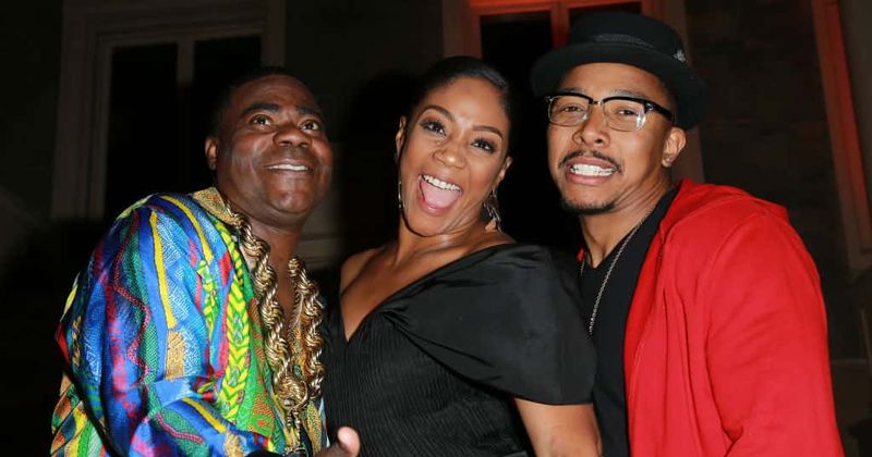 'The Last OG' star Allen Maldonado reveals the only way to hold it together when Tiffany Haddish and Tracy Morgan are at work