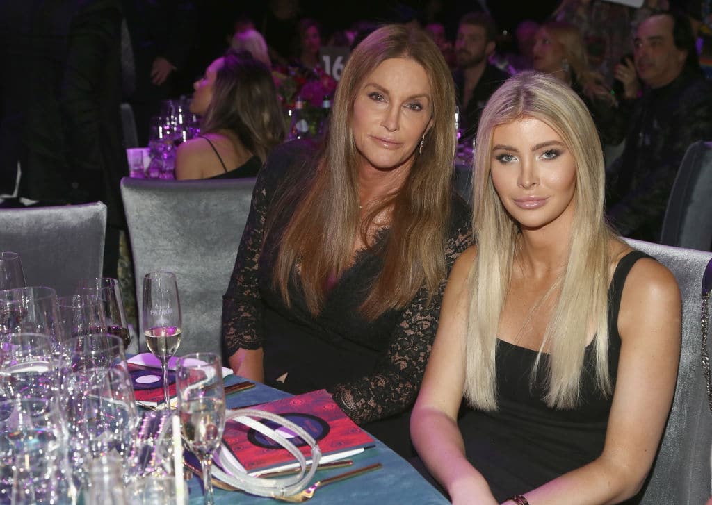 Caitlyn with Sophia (Source: Tommaso Boddi/Getty Images for Janie's Fund)