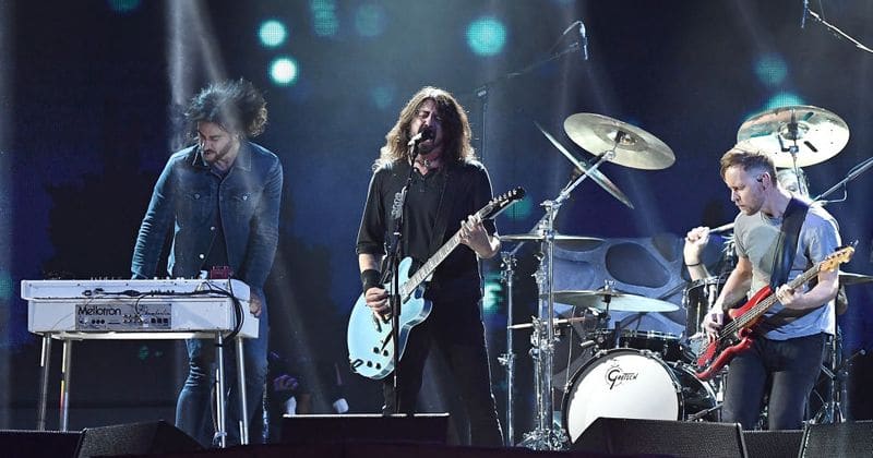 Watch: Foo Fighters bring out John Travolta on stage during a cover of a 'Grease' song