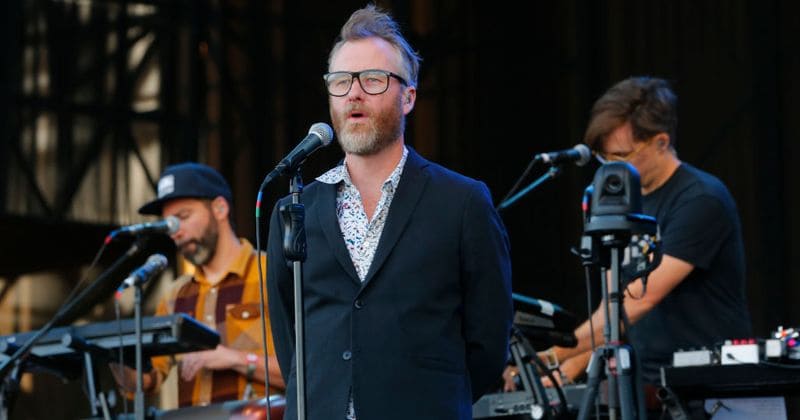 Watch: The National debut new song “Light Years” at Homecoming Festival