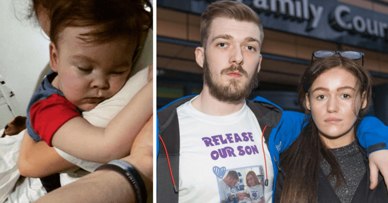 Alfie Evans' family begs supporters to stop posting his pictures as it upsets his mother