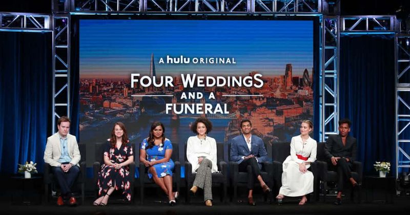 'Four Weddings and a Funeral' is getting the TV treatment by Mindy Kaling and Hulu...here's what to expect