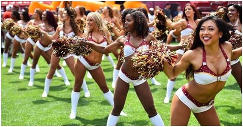 Washington Redskins cheerleaders felt 'pimped out' as they were forced to pose topless for team's male sponsors