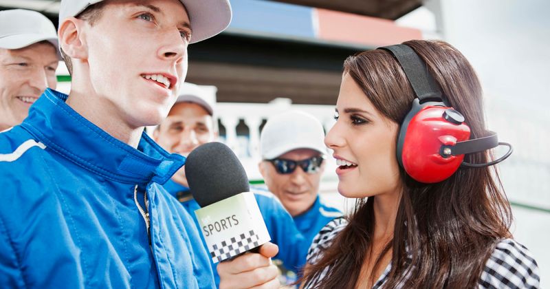 Mexican sports reporter slams a fan with her microphone after he groped her on live TV