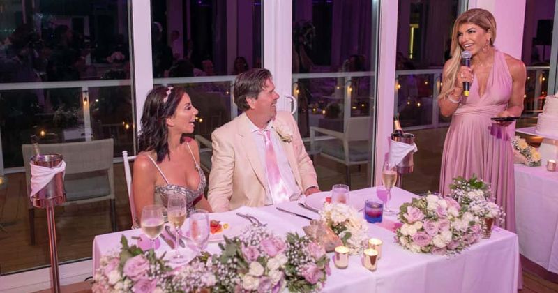 ‘Real Housewives of New Jersey' star Danielle Staub marries Marty Caffrey in Bohemian beach wedding