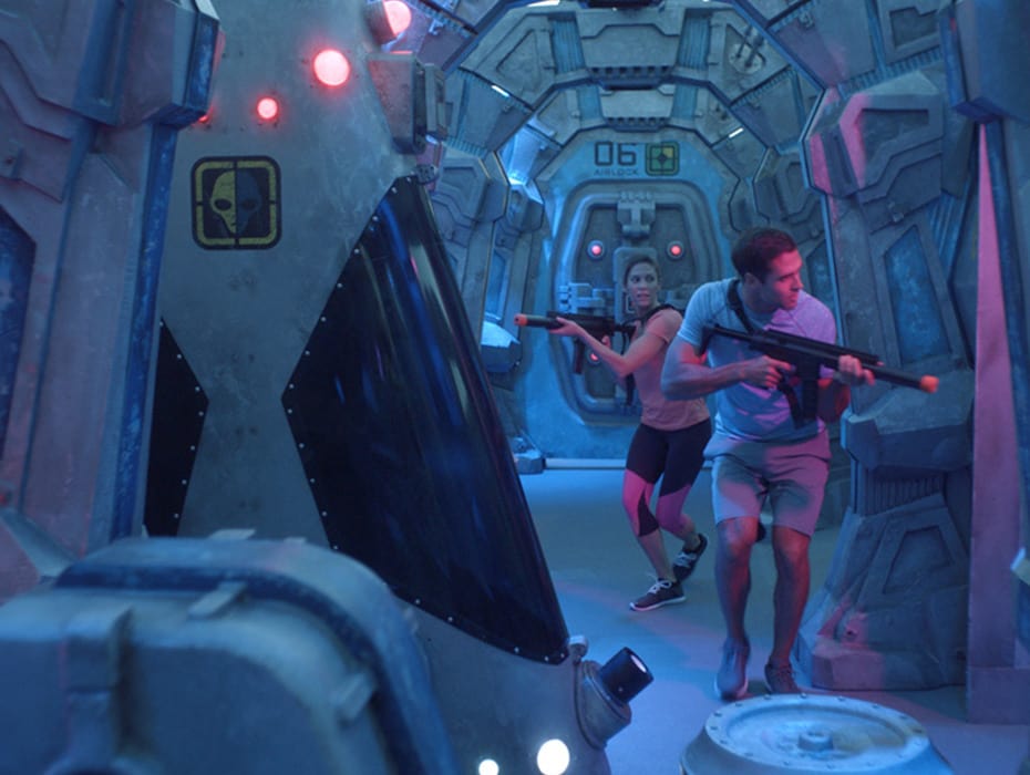 The ship involves lazer tag for entertainment. (Norwegian Cruise Line)