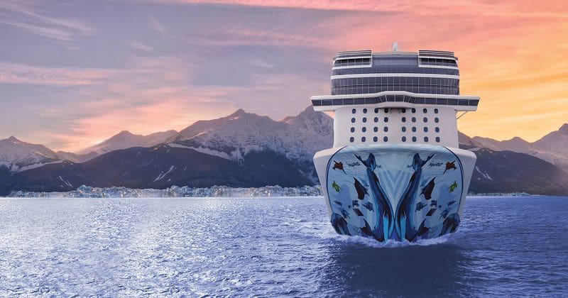 This new $1 billion Norwegian cruise ship has a race track on board