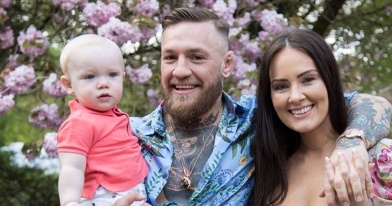 Conor McGregor shares adorable pics of his family, but everyone could only gawp at his jewels