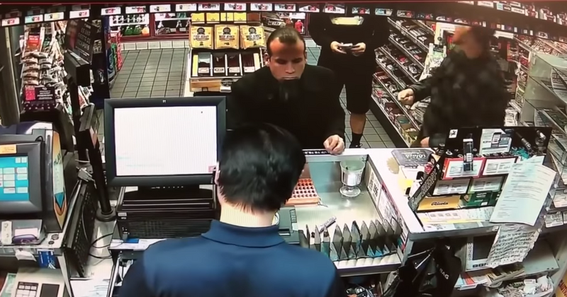 Off-duty cop pulls a gun on Latino man whom he mistakenly suspected of stealing a pack of mentos