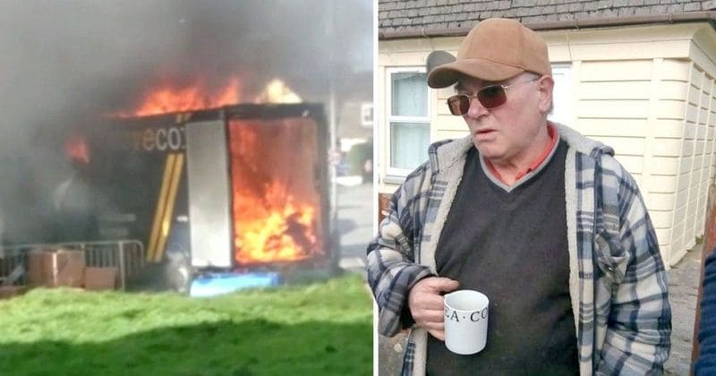 Bankrupt man sets all his belongings on fire so they can’t be seized, faces long prison term