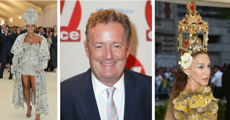 Piers Morgan fumes at Met Gala's Catholic theme, asks: 'Would they dare do it with Islam or Judaism?'