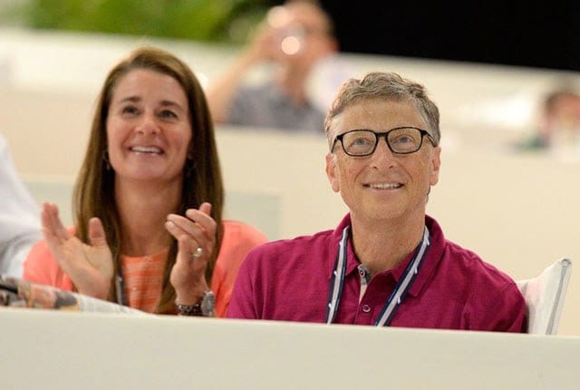 Melinda and Bill Gates (Source: AD)