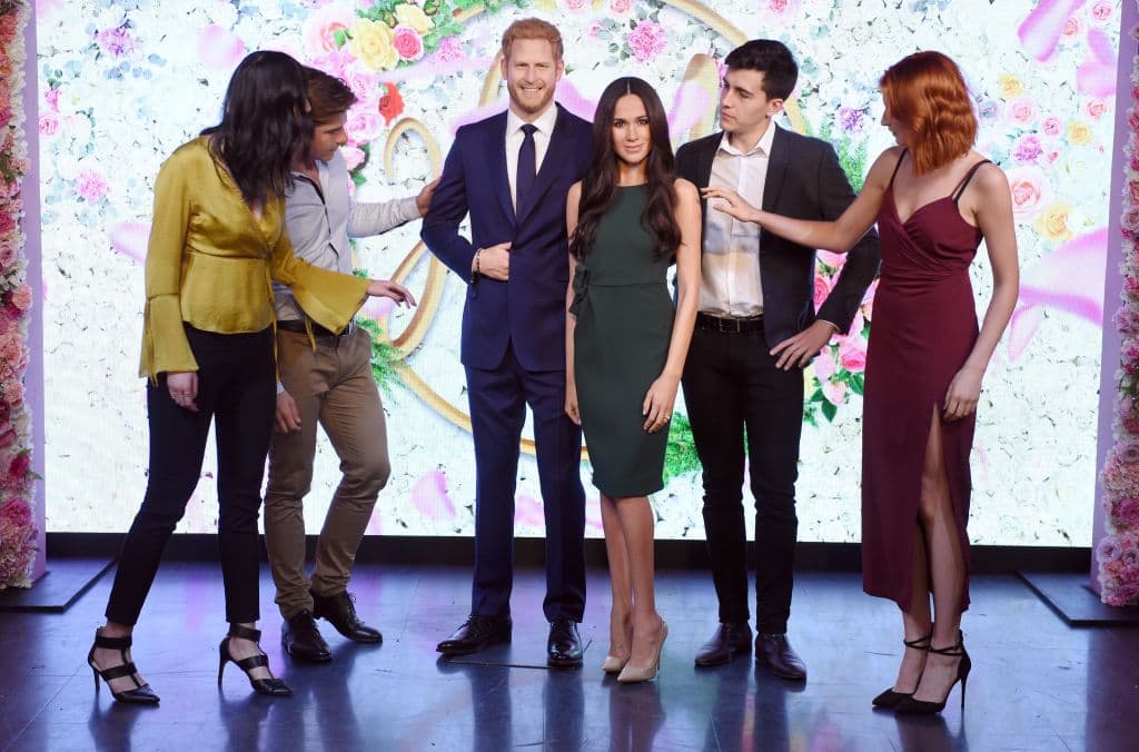 Although Markle's statue has not made its official public debut yet, admirers can certainly get a sneak peak on May 18, before it officially opens to the public on May 19. (Source:Getty Images)