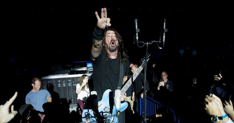 Foo Fighters meet their match in 'Little Fonzie', the 8-year-old drummer who refused to leave their stage