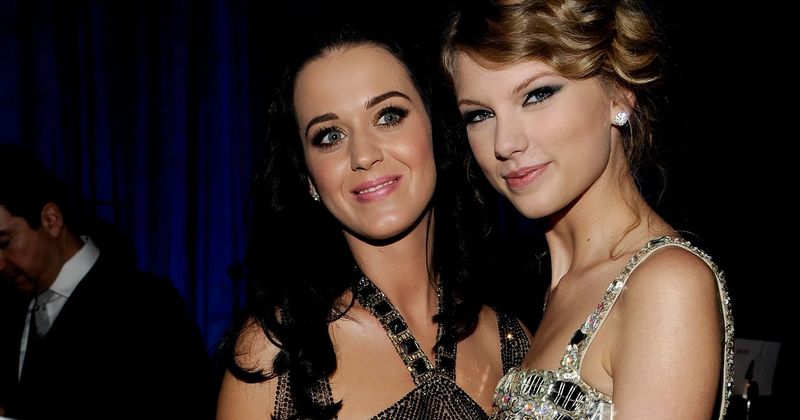 No more bad blood: Katy Perry buries her feud with Taylor Swift with a literal olive branch