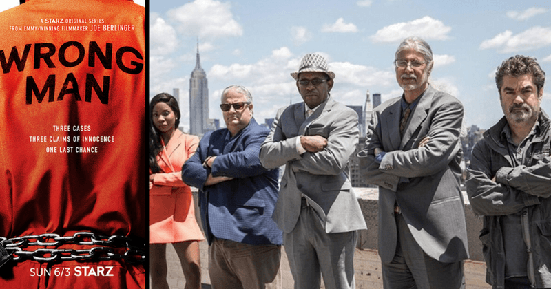Starz's gripping new and original documentary series "Wrong Man" to debut on June 3