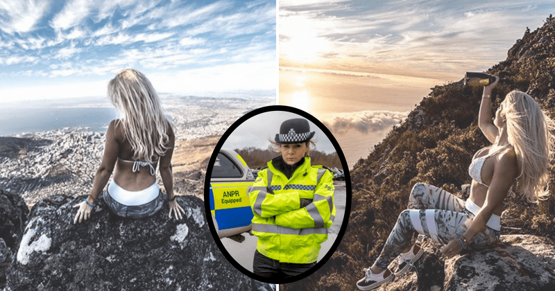 'Poster Girl' police sergeant live-streams herself playing video games in skimpy outfits