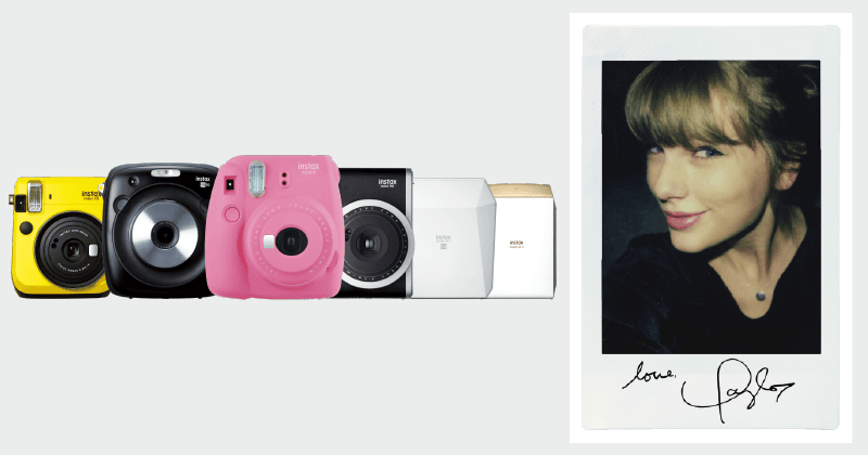 Fujifilm announces global partnership agreement with Taylor Swift for its 'Instax' series