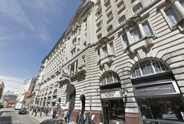 The Medical Practitioners Tribunal Service in St James's Buildings in Manchester (Google Street View)