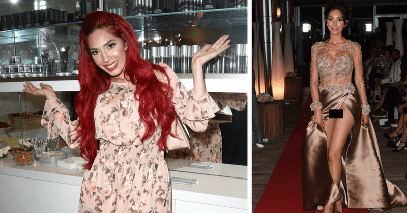 Farrah Abraham does an Arnie and goes full-on commando at Cannes