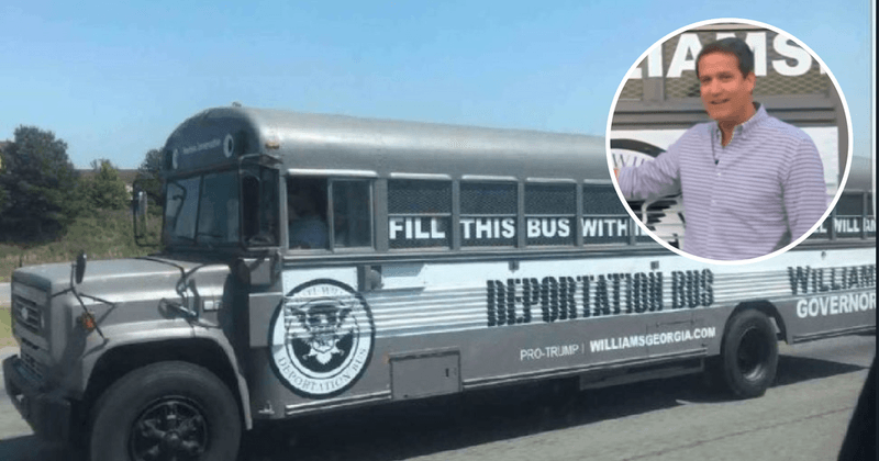 'Deportation Bus Tour' launched in Georgia to pick up illegal immigrants from sanctuary cities