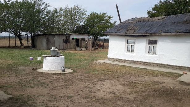 Koku's garden at her home in Chechnya in Russia (Image: Seda Magomadova/east2west news)