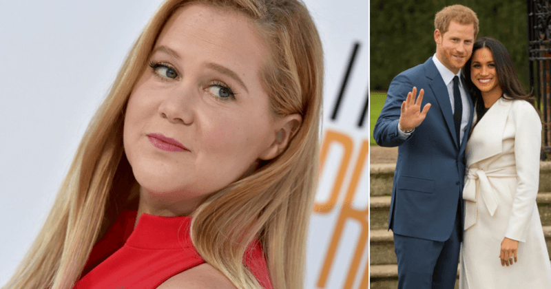 Amy Schumer feels the royal nuptials 'will suck' for Meghan Markle and that she cannot imagine someone having a 'worse wedding'