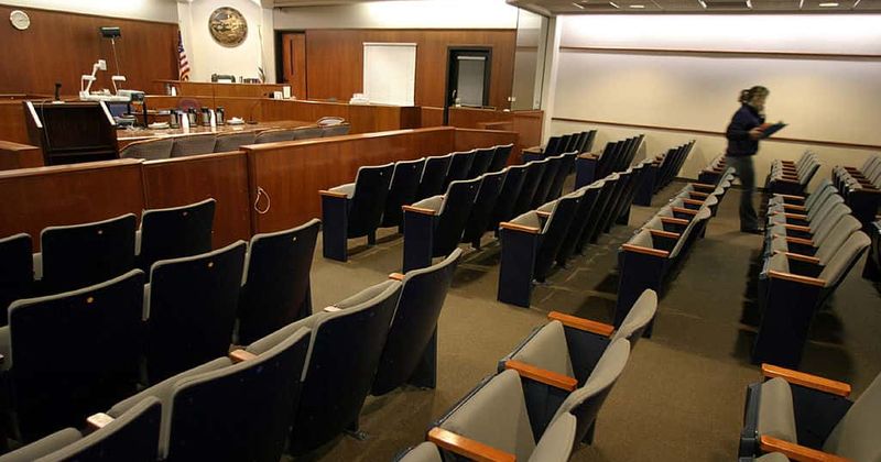 Touching moment man wrongly convicted of murder as 14-year-old weeps in front of the judge who exonerated him after 27 years