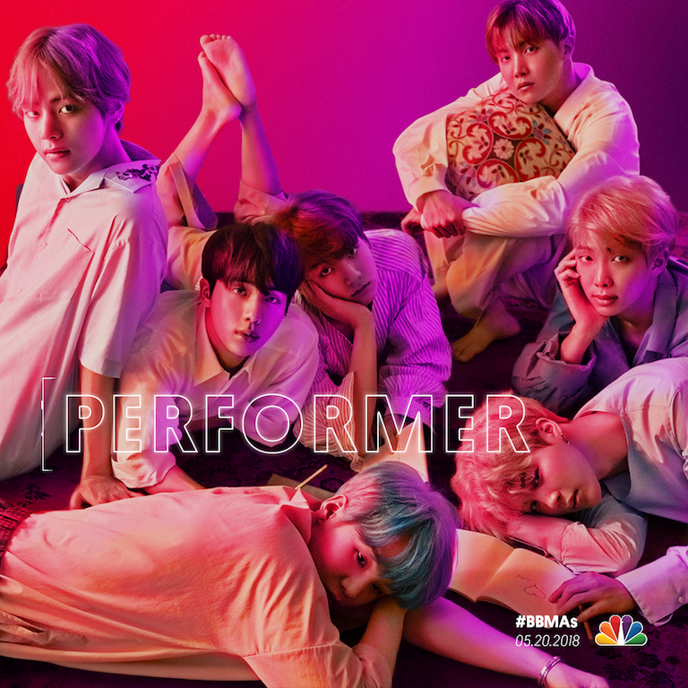 BTS will be one of many acts to take the stage at the Billboard Music Awards 2018