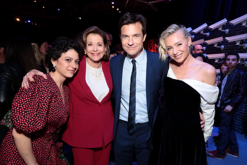 Alia Shawkat, Jessica Walter, Jason Batmen and Portia de Rossi.