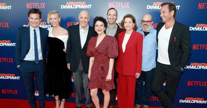 Cast and crew of Arrested Development attend season 5 premiere in California