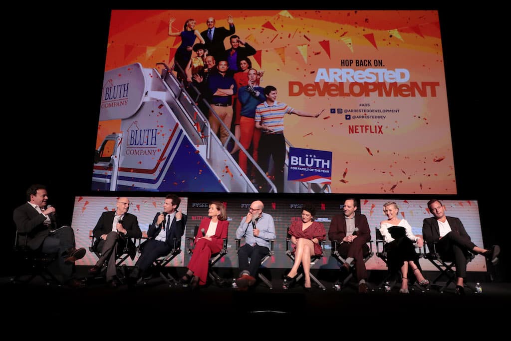 Q&A session with the cast and show creator Mitchell Hurwitz.