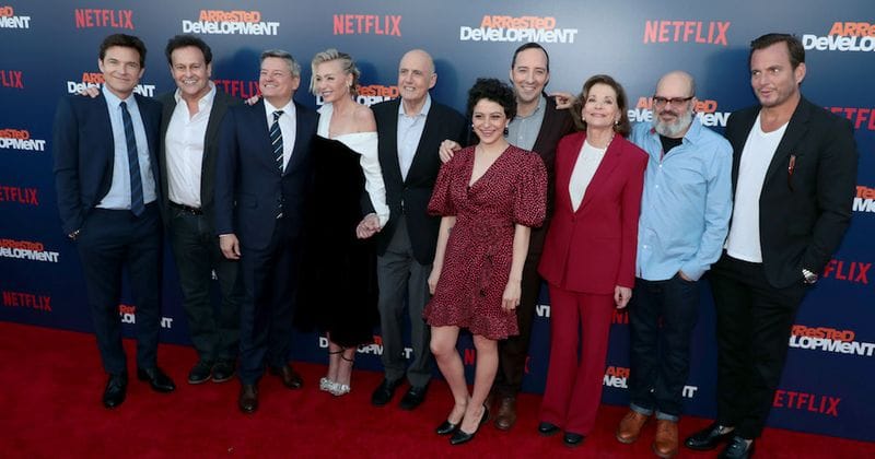 Cast and crew of Arrested Development attend season 5 premiere in California