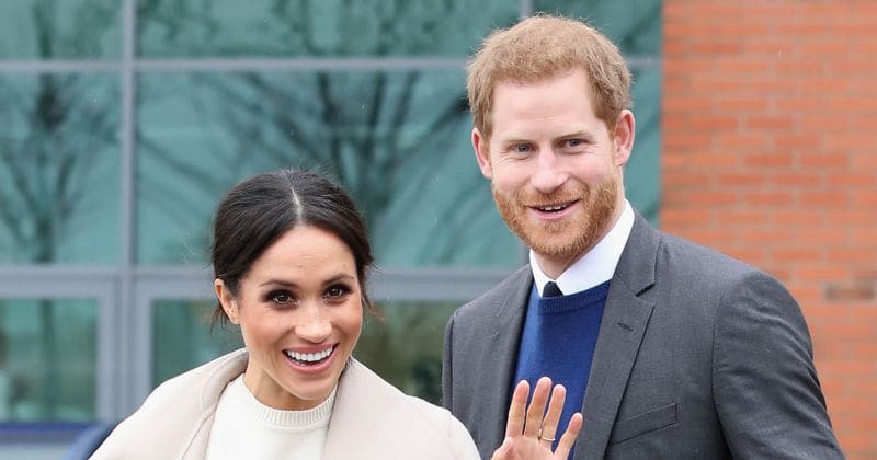 Something old: Meghan Markle's wedding ring is a small gift from the Queen