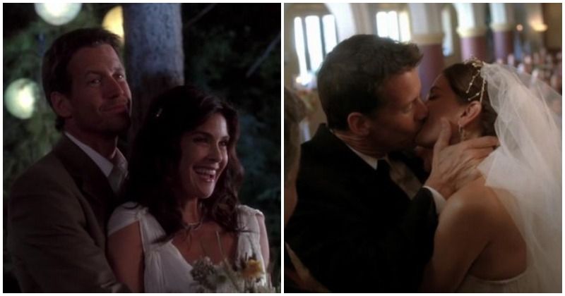 James Denton had to kiss a crew member to keep his second 'Desperate Housewives' wedding a secret