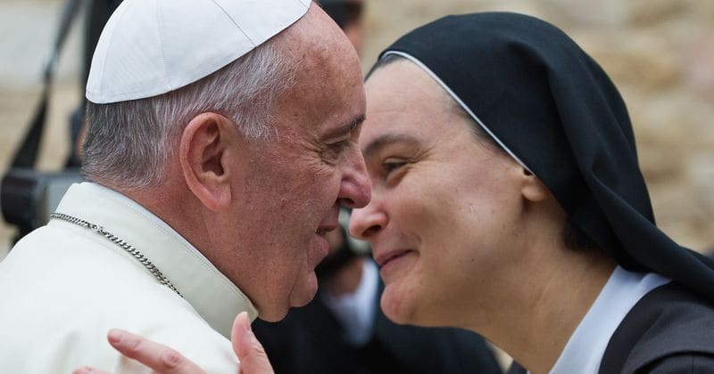 Pope Francis advises nuns to limit use of social media which could ruin their 'contemplative world' with 'noise, news, and words'