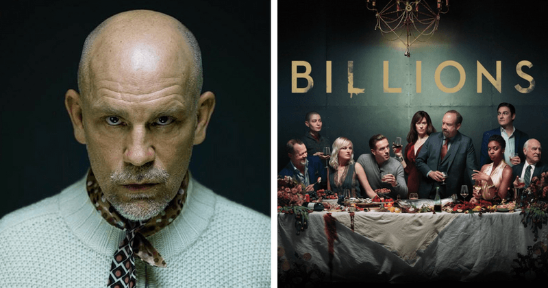 Stock up: John Malkovich marks his debut on Showtime's Billions