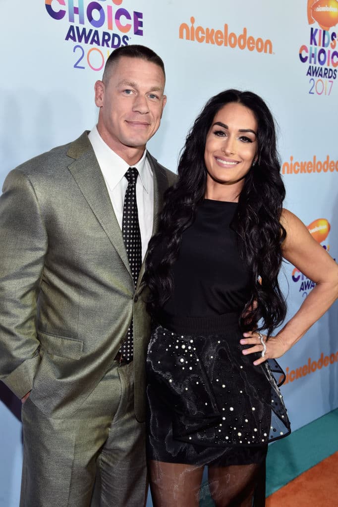John and Nikki are basically back together (Photo by Alberto E. Rodriguez/Getty Images)