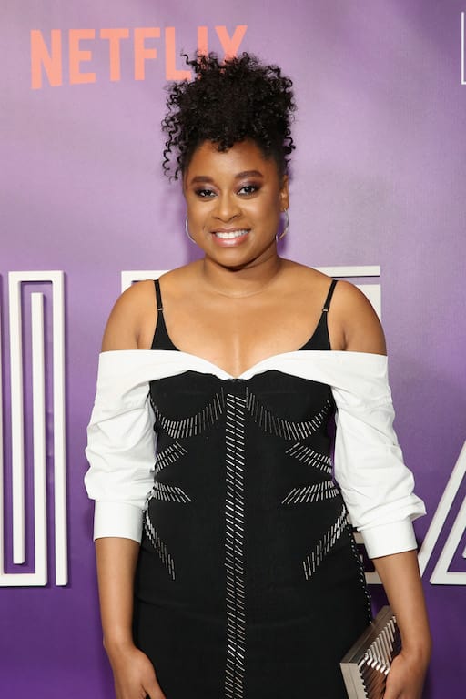 Phoebe Robinson arrives at the special screening of 'Ibiza'.