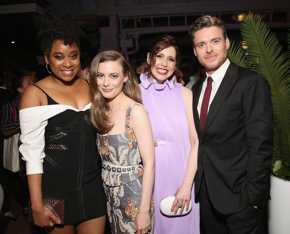 Cast of 'Ibiza': Phoebe Robinson, Gillian Jacobs, Vanessa Bayer and Richard Madden at the special screening.