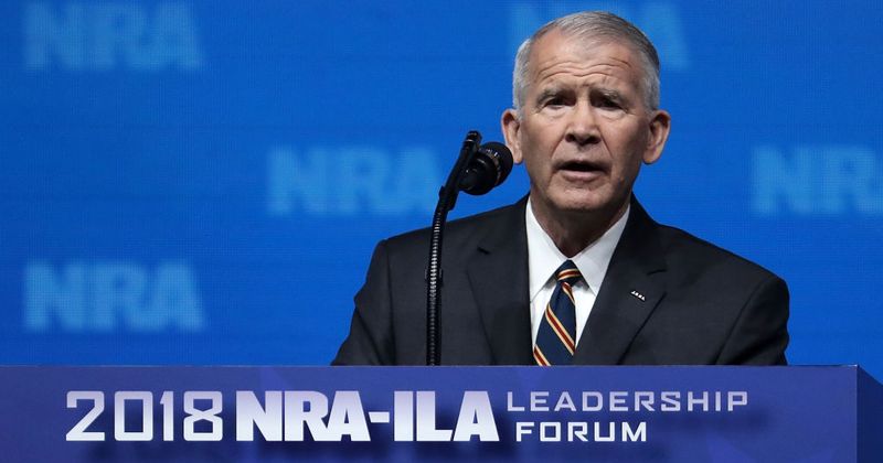 New NRA president Oliver North blames the culture of violence for America's mass shootings but forgot he worked on Call of Duty