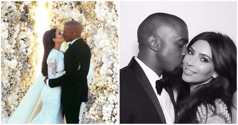 'I'm so lucky', gushes Kim Kardashian as she and Kanye West share loving messages to mark their fourth wedding anniversary