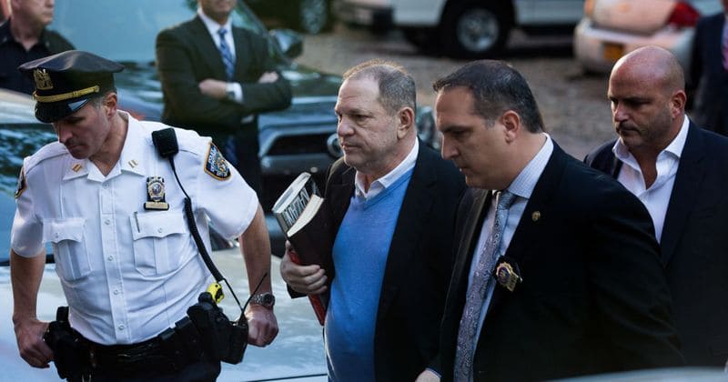 Harvey Weinstein turns himself in over sexual misconduct charges