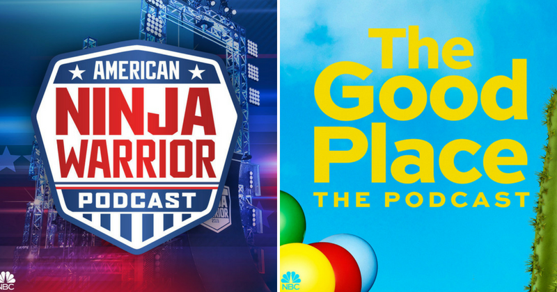 'American Ninja Warrior' and 'The Good Place' amongst shows to feature on NBC's official podcast