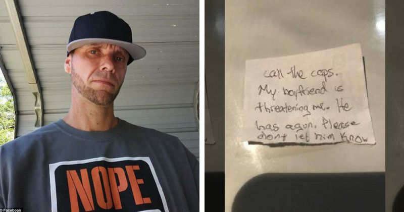 Domestic abuse victim escapes abusive boyfriend by slipping note to her dog's vet asking for help