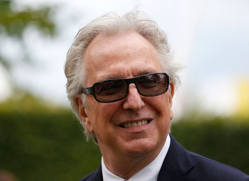 Rickman passed away from his pancreatic cancer in 2016 (Source: Alan Crowhurst/Getty Images)
