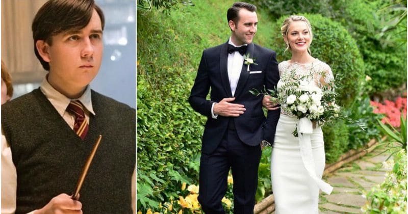 Neville Longbottom aka Mathew Lewis gets married to American actress Angela Jones