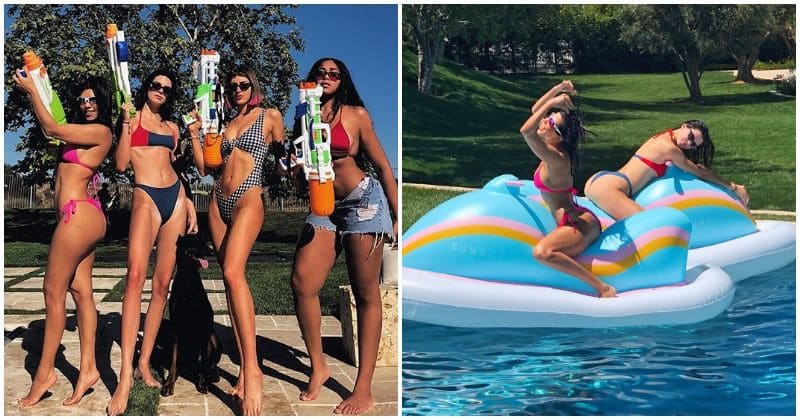 Kendall Jenner and Kourtney Kardashian make Memorial day truly memorable with sizzling bikini photoshoot