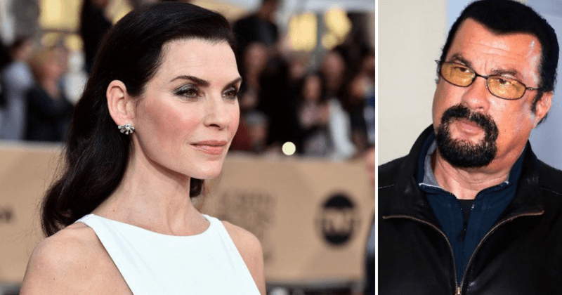 Julianna Margulies recalls horrific hotel room meeting with Steven Seagal