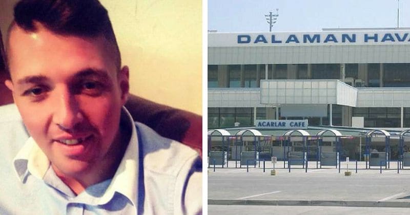 Man jumps to death from airport terminal balcony on holiday with girlfriend and one-year-old daughter